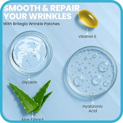 Briteglo Forehead Wrinkle Patches - Briteglo